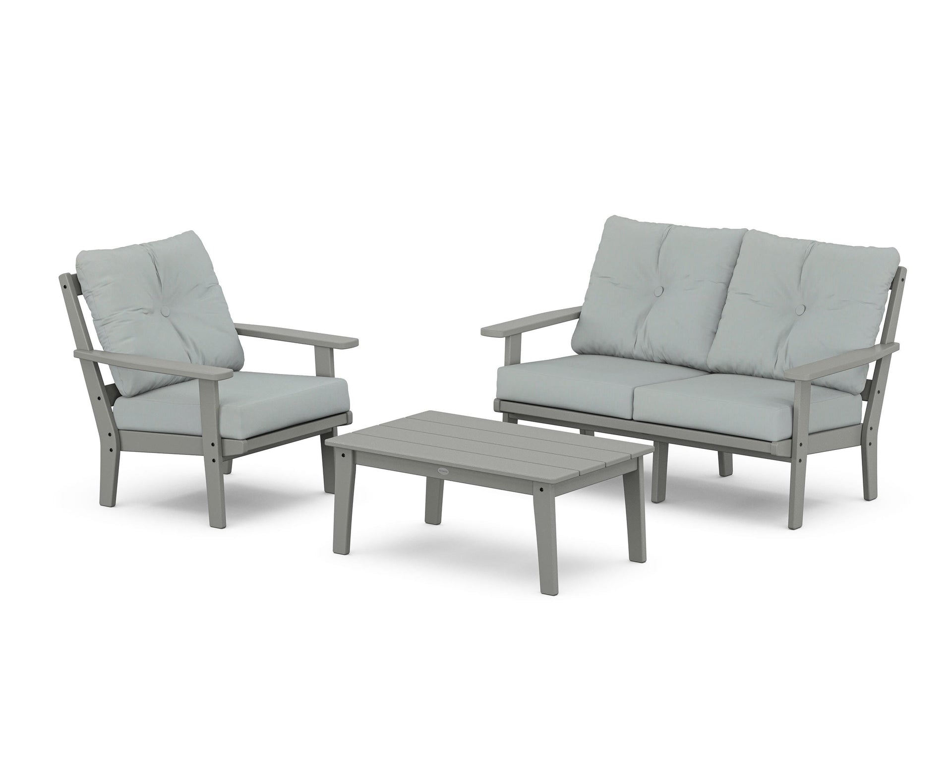 Oxford 3-Piece Deep Seating Set with Loveseat
