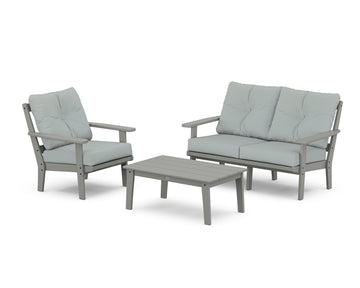 Oxford 3-Piece Deep Seating Set with Loveseat