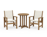 Coastal 3-Piece Round Bistro Dining Set