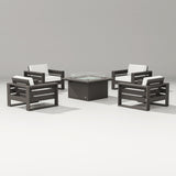Latitude 5-Piece Lounge Fire Table Set