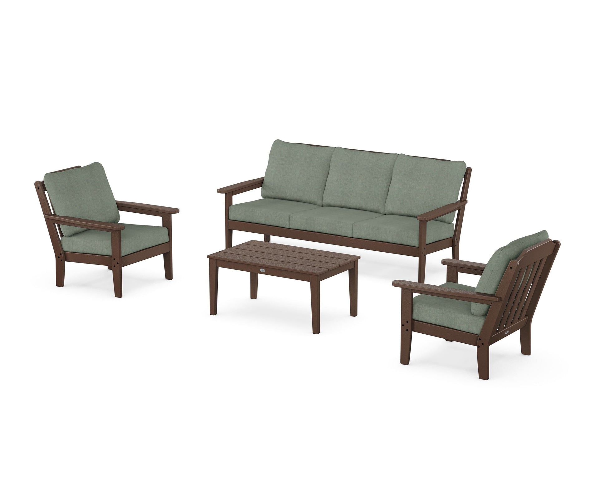 Cottage 4-Piece Deep Seating Set with Sofa