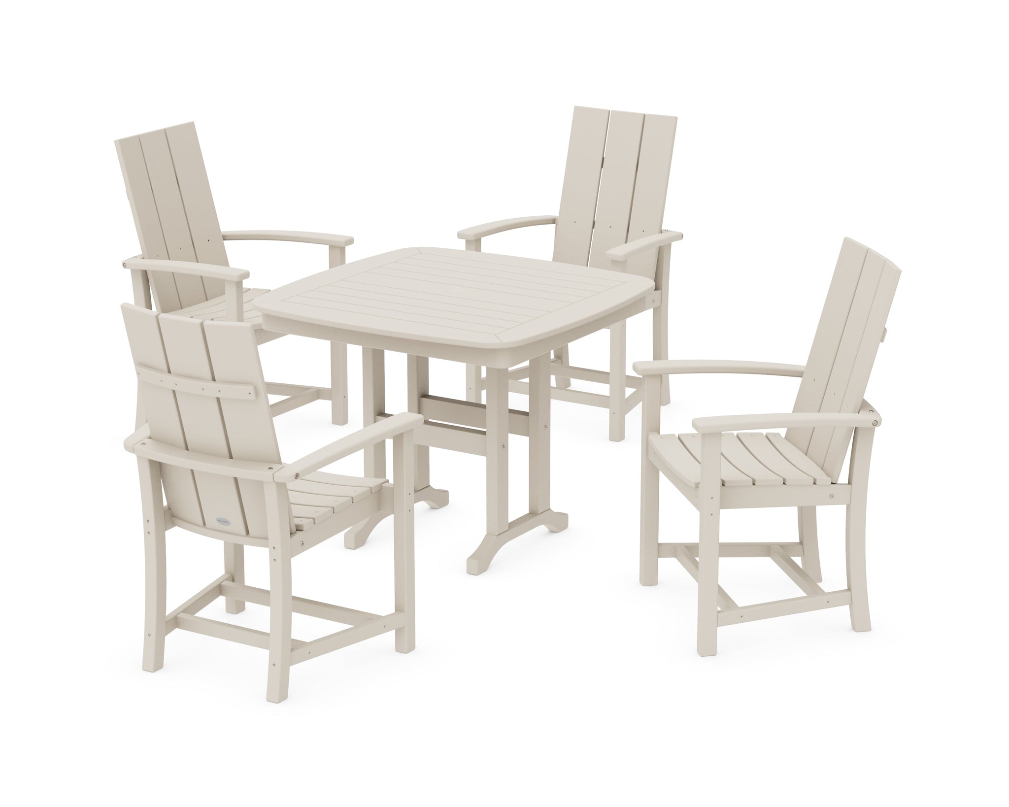 Modern Adirondack 5-Piece Dining Set