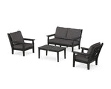 Chippendale 4-Piece Deep Seating Set with Loveseat
