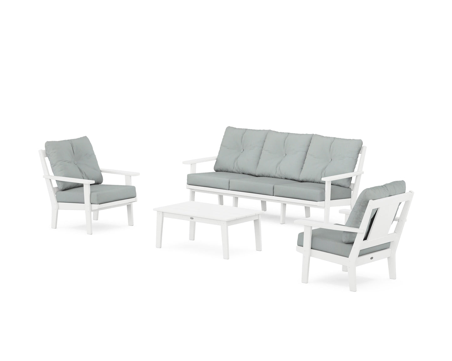 Prairie 4-Piece Deep Seating Set with Sofa