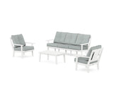 Prairie 4-Piece Deep Seating Set with Sofa