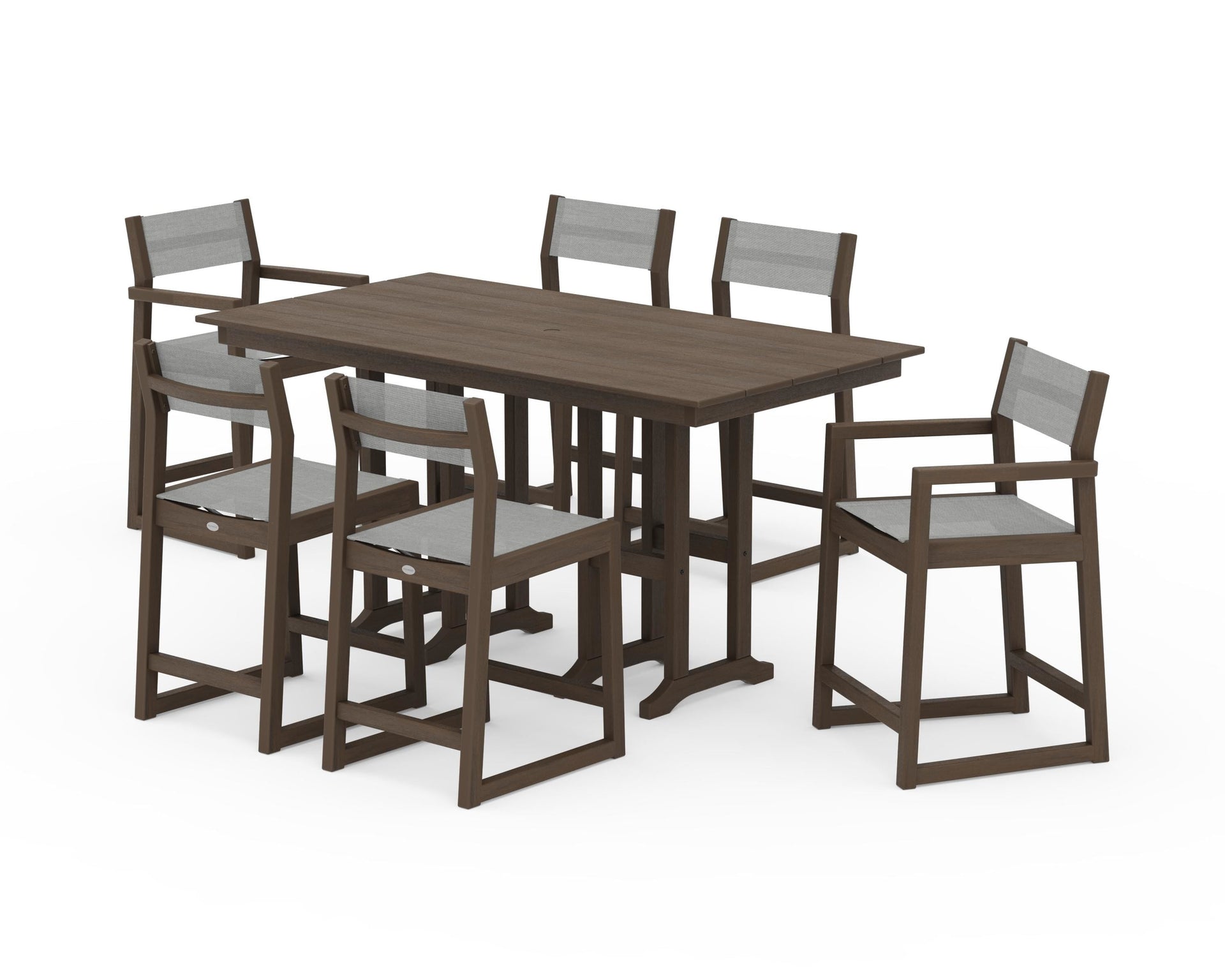 EDGE Sling 7-Piece Farmhouse Counter Set