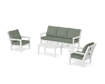 Chippendale 4-Piece Deep Seating Set with Sofa