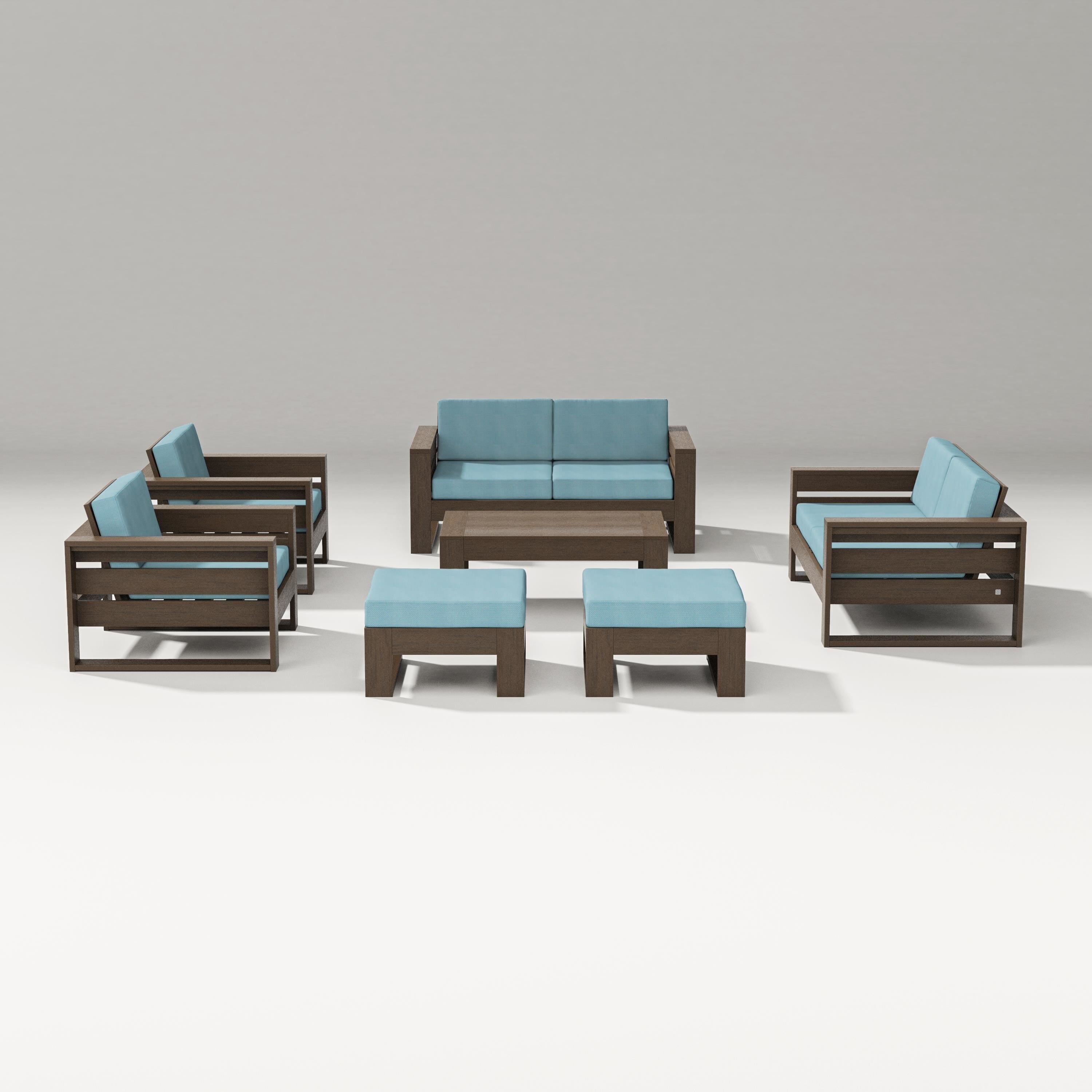 Latitude 7-Piece Lounge Loveseat Set
