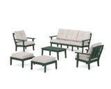 Mission 6-Piece Lounge Sofa Set