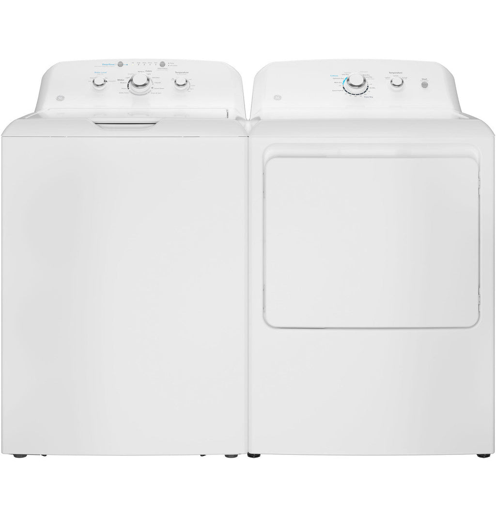 GE 6.2 cu. ft. Capacity Gas Dryer with Up To 120 ft. Venting and Shallow Depth