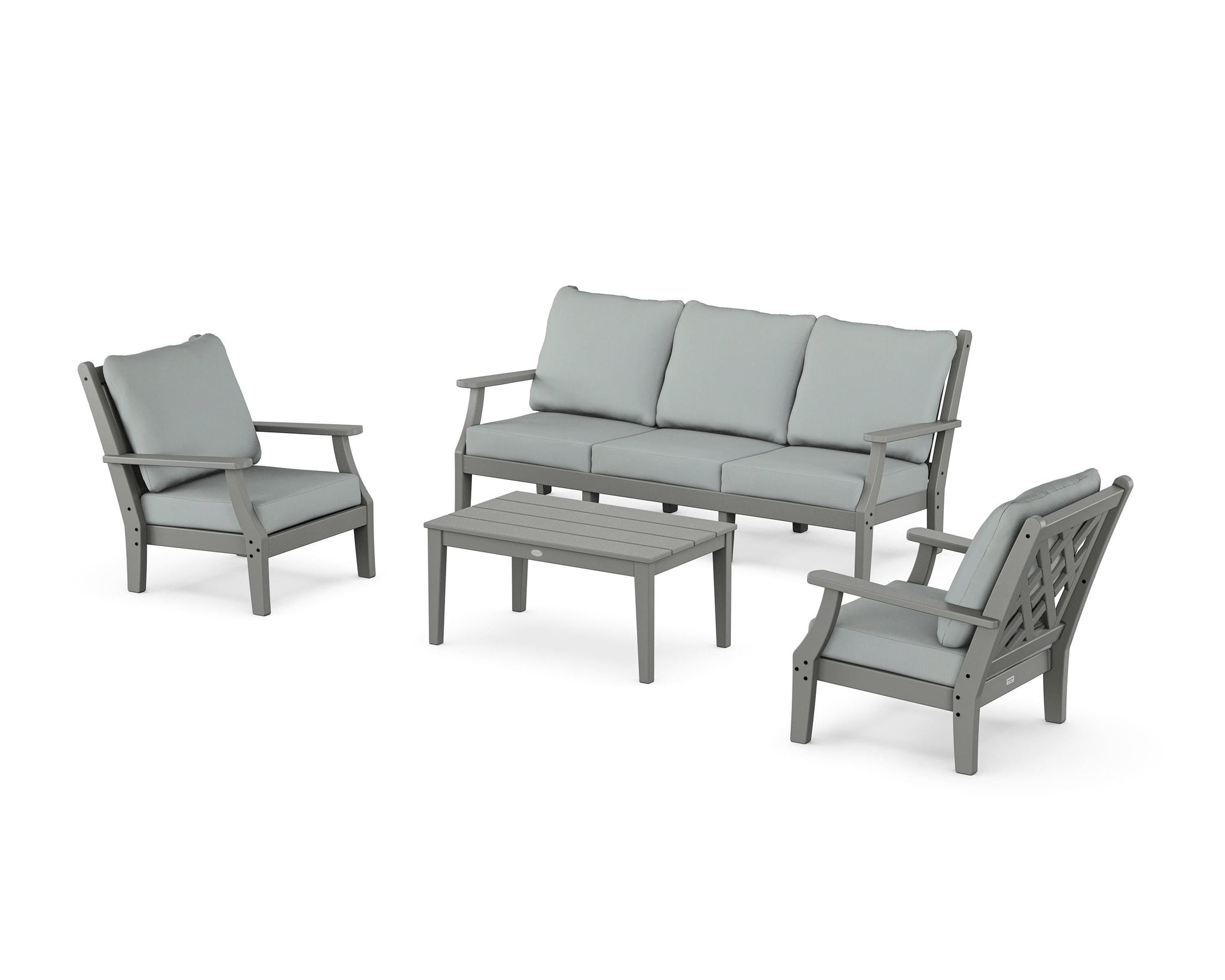 Wovendale 4-Piece Deep Seating Set with Sofa