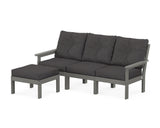 Vineyard 4-Piece Sectional with Ottoman