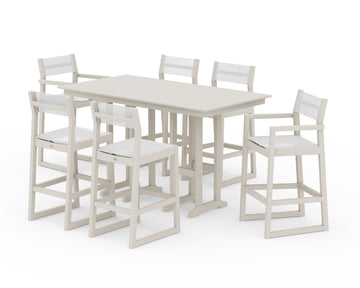 EDGE Sling 7-Piece Farmhouse Bar Set