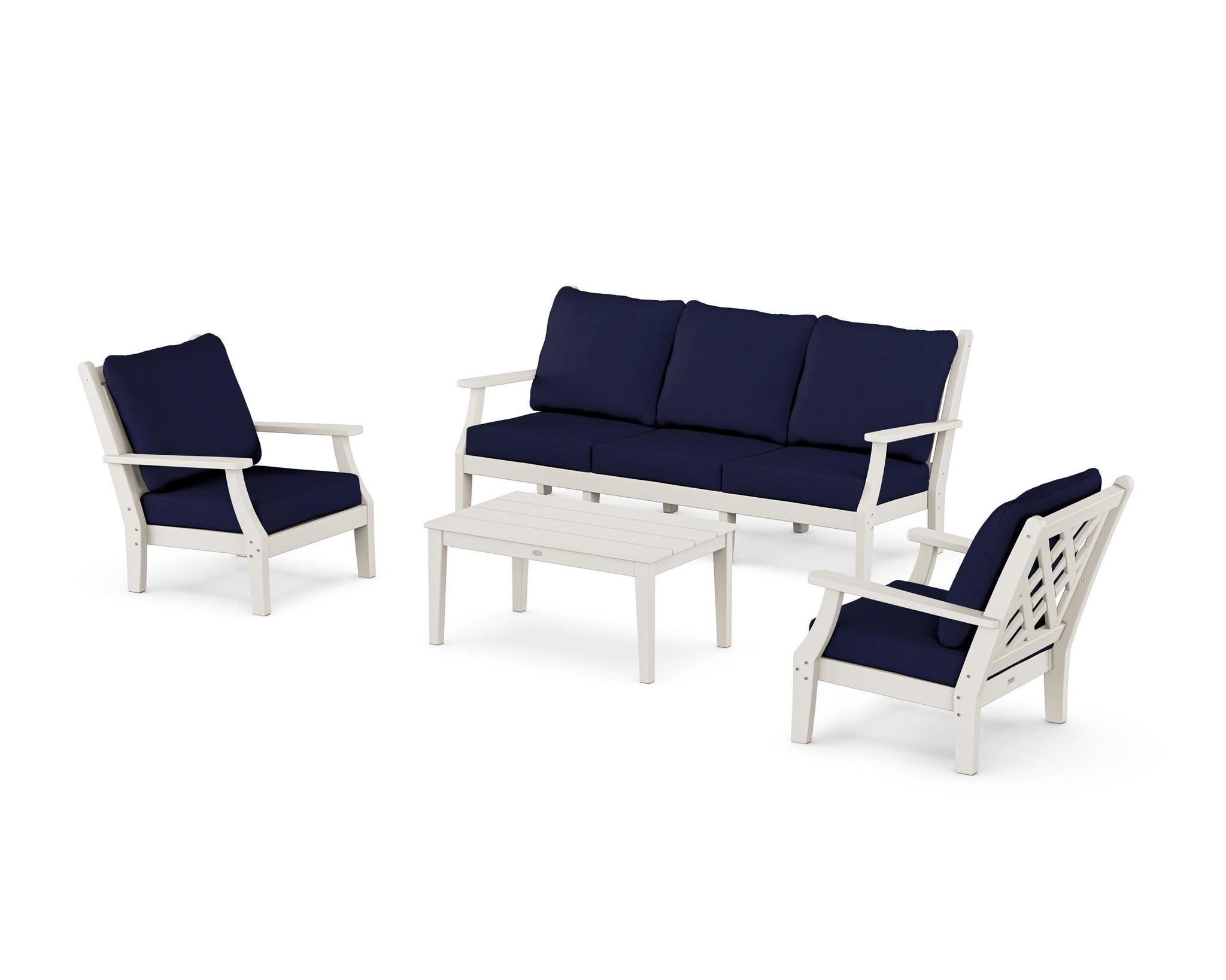 Wovendale 4-Piece Deep Seating Set with Sofa