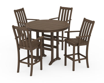 Vineyard 5-Piece Round Bar Set