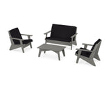Riviera Modern Lounge 4-Piece Set