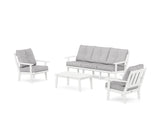 Oxford 4-Piece Deep Seating Set with Sofa