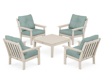 Vineyard 5-Piece Deep Seating Conversation Set