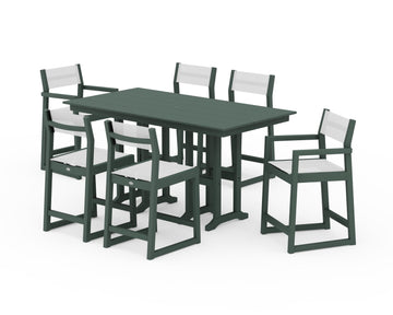 EDGE Sling 7-Piece Farmhouse Counter Set