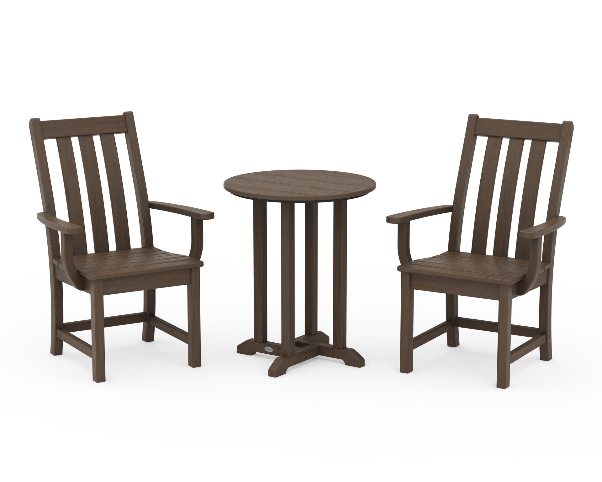 Vineyard 3-Piece Round Bistro Dining Set