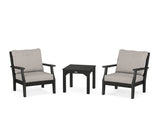 Chinoiserie 3-Piece Deep Seating Set