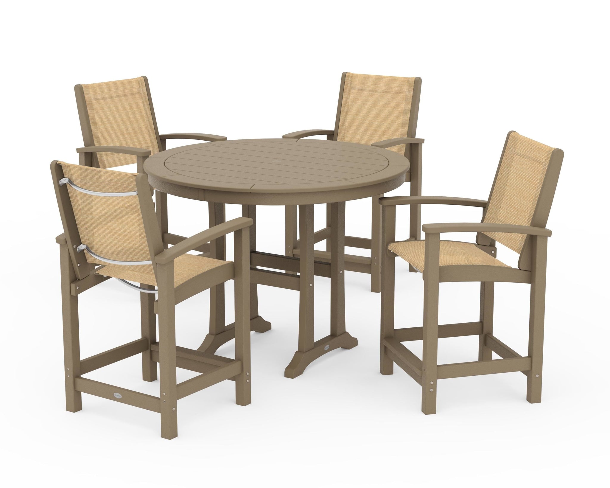 Coastal 5-Piece Counter Set