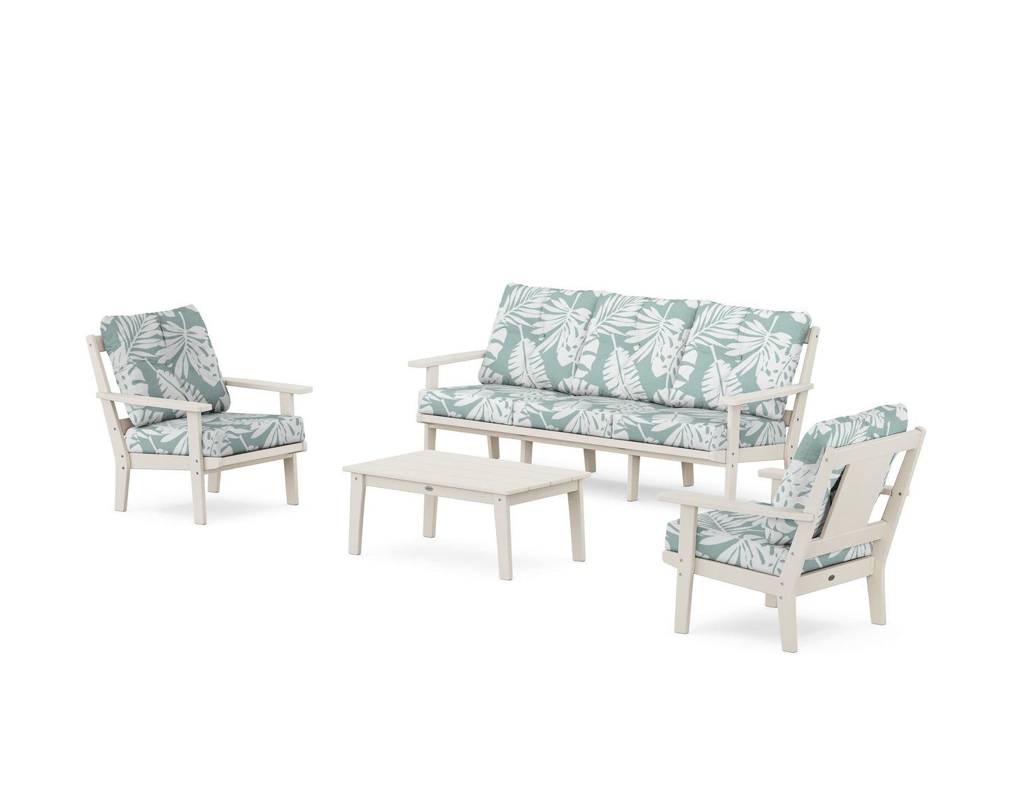 Prairie 4-Piece Deep Seating Set with Sofa