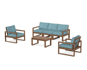 EDGE Sectional 4-Piece Deep Seating Set with Sofa