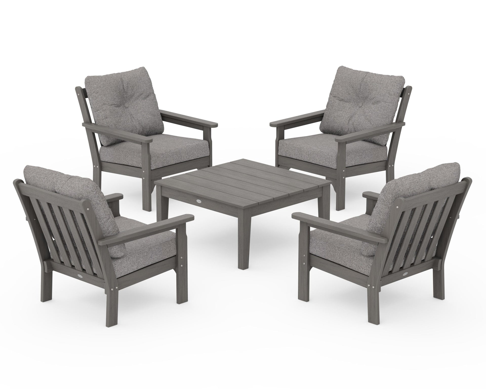 Vineyard 5-Piece Deep Seating Conversation Set