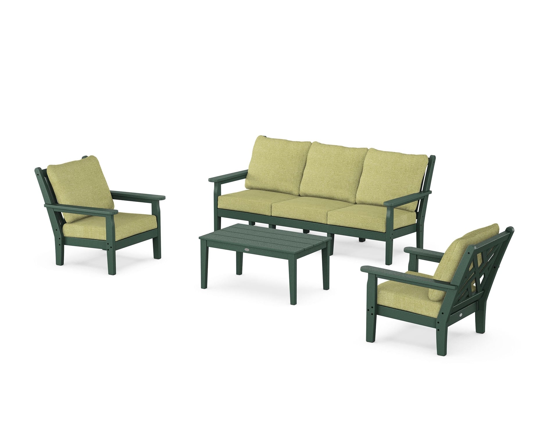 Chippendale 4-Piece Deep Seating Set with Sofa