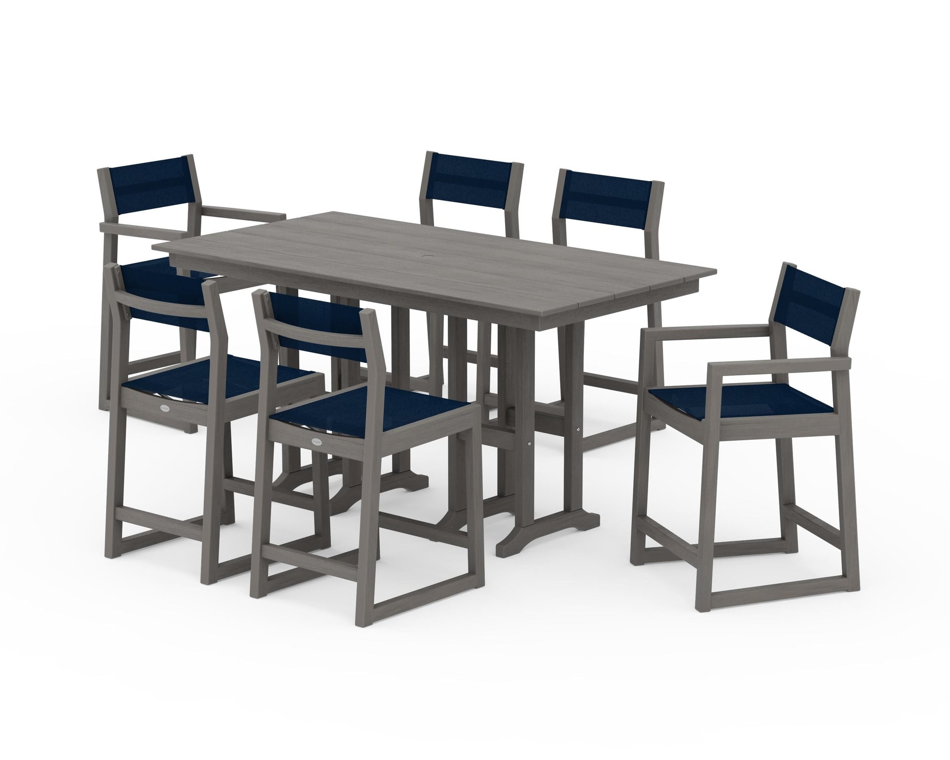 EDGE Sling 7-Piece Farmhouse Counter Set
