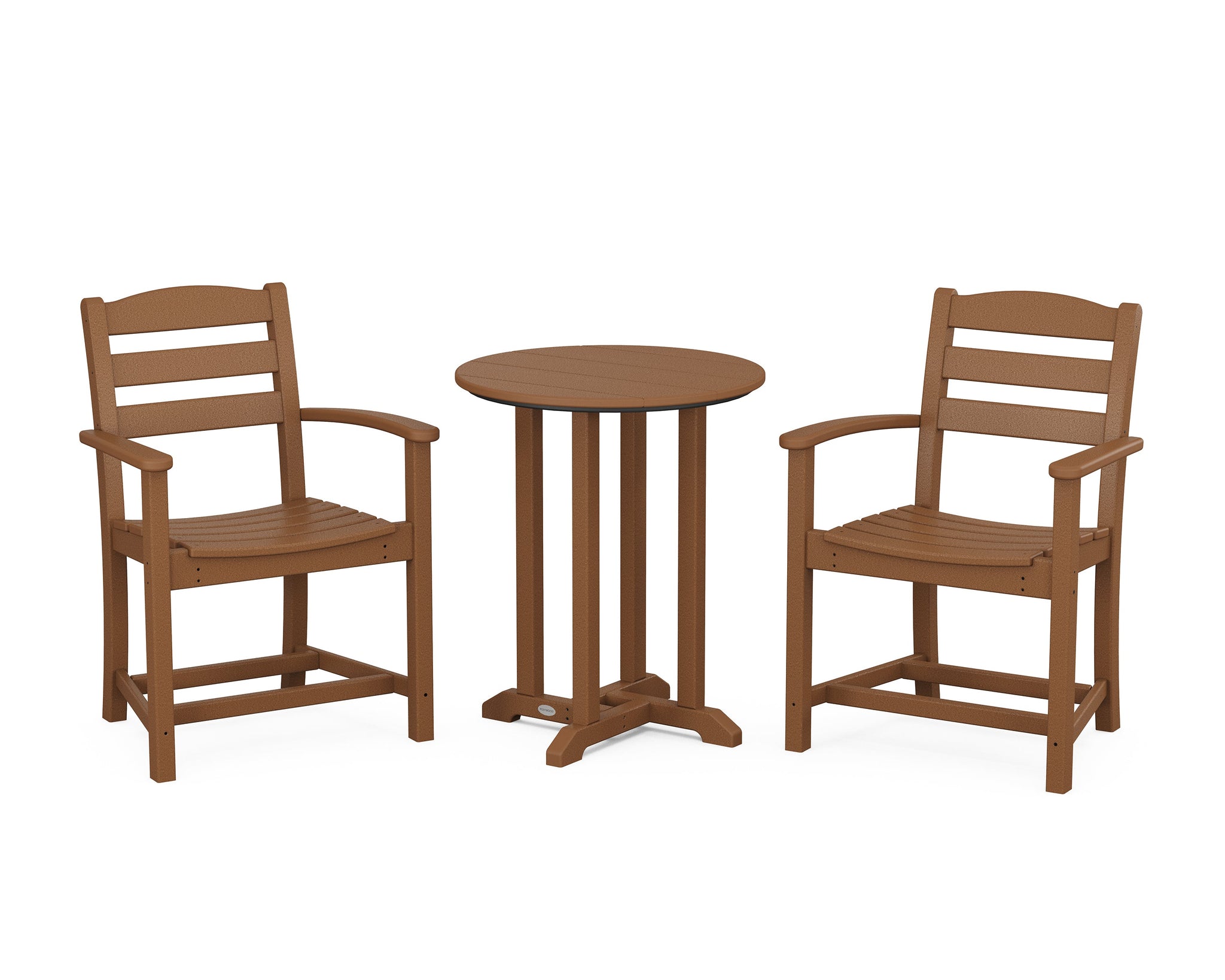 La Casa Café 3-Piece Round Bistro Dining Set