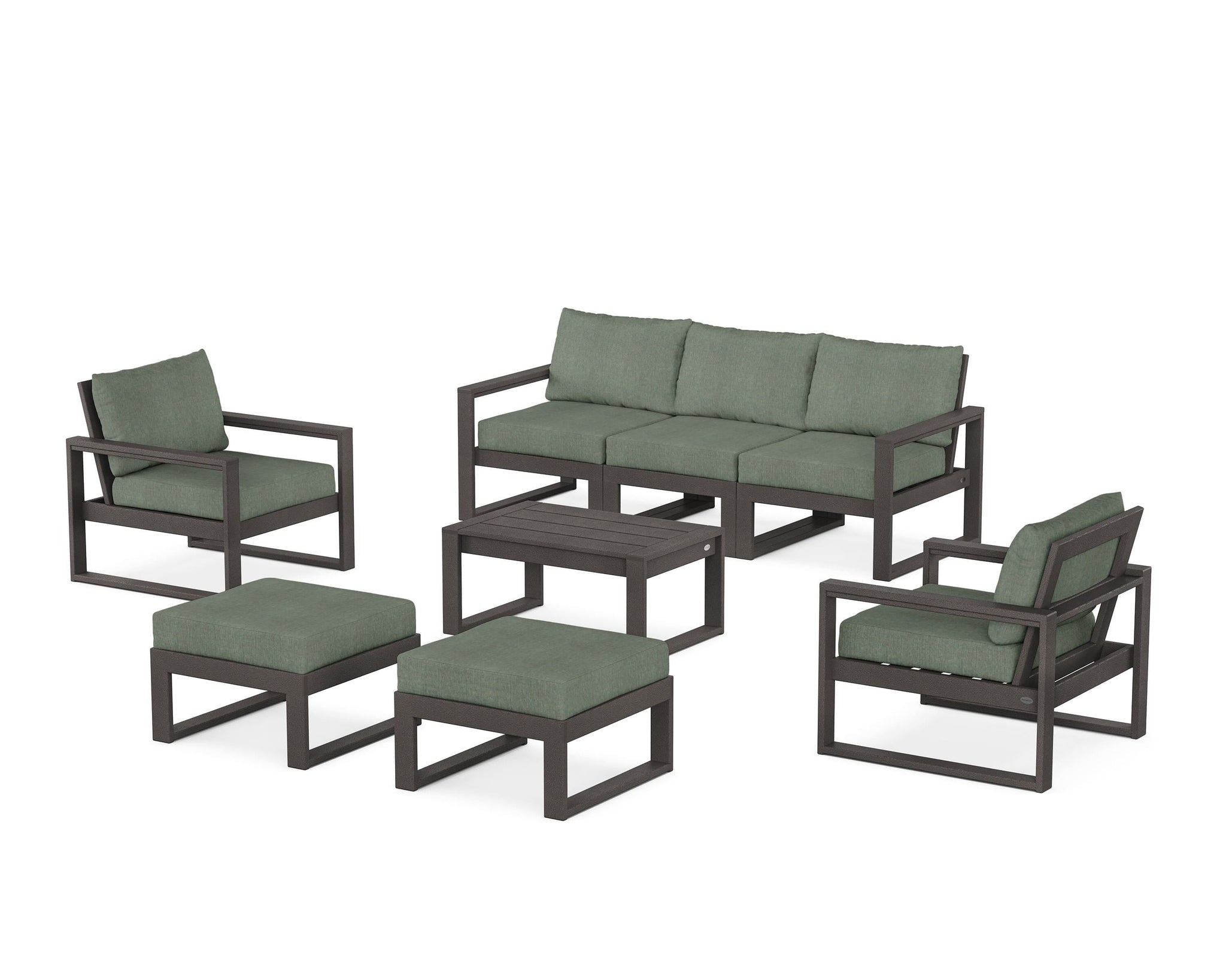 EDGE Sectional 8-Piece Lounge Sofa Set