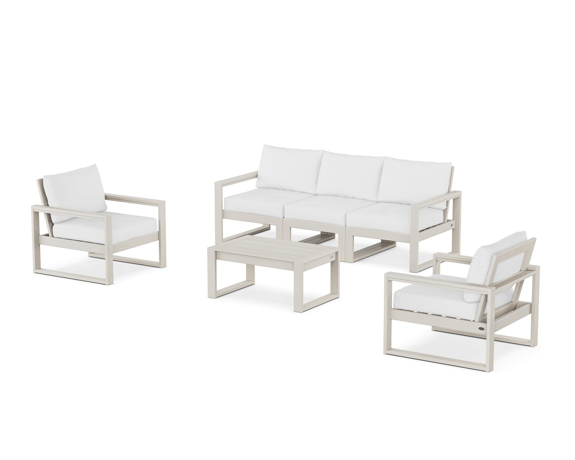 EDGE Sectional 4-Piece Deep Seating Set with Sofa