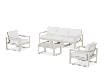 EDGE Sectional 4-Piece Deep Seating Set with Sofa