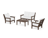 Chippendale 4-Piece Deep Seating Set with Loveseat