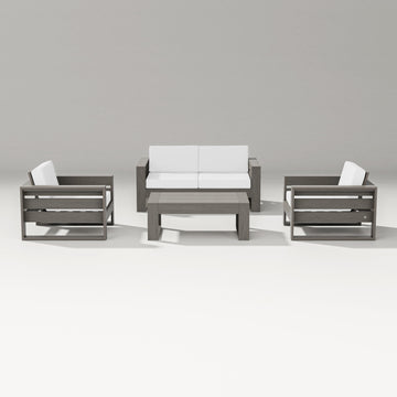 Latitude 4-Piece Lounge Loveseat Set