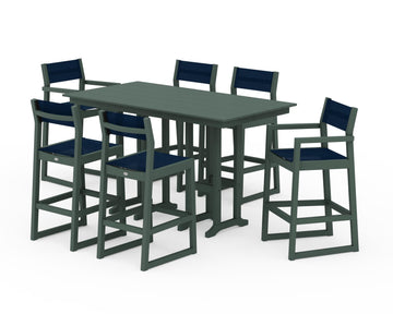 EDGE Sling 7-Piece Farmhouse Bar Set