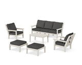 Chippendale 6-Piece Lounge Sofa Set