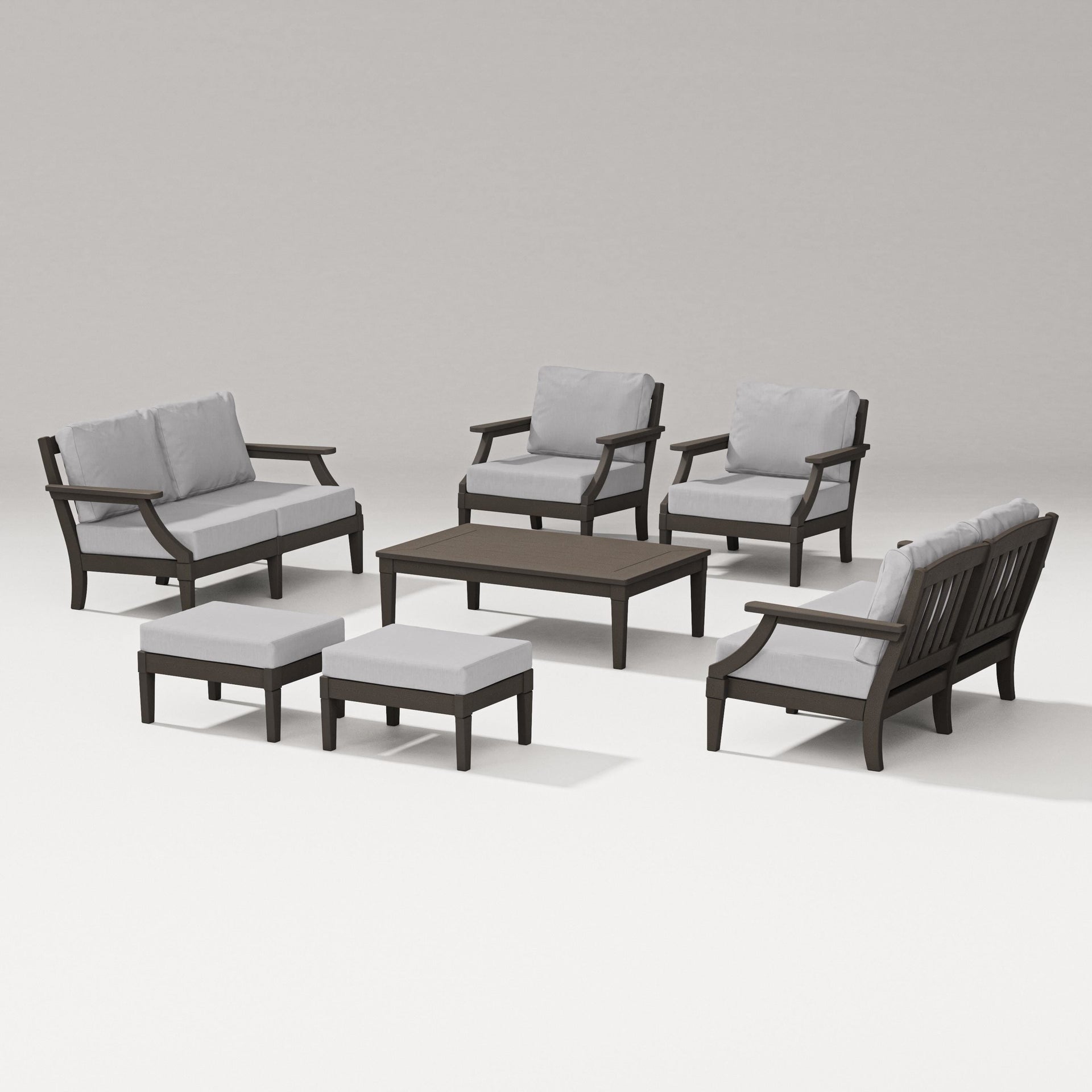 Estate 7-Piece Lounge Loveseat Set