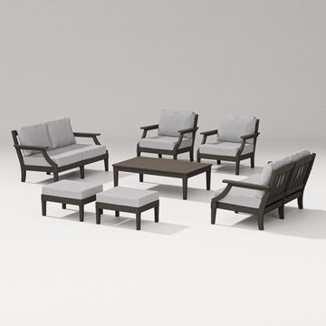 Estate 7-Piece Lounge Loveseat Set