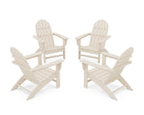 Vineyard 4-Piece Adirondack Conversation Set