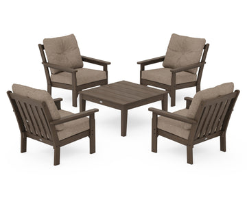 Vineyard 5-Piece Deep Seating Conversation Set