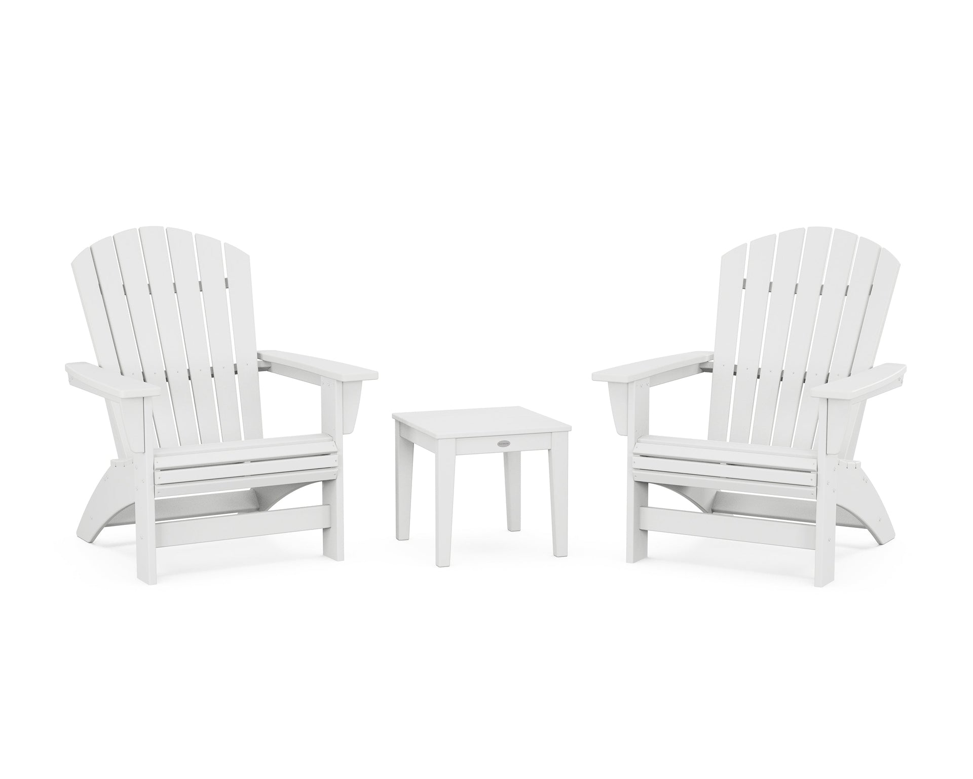 3-Piece Nautical Grand Adirondack Set