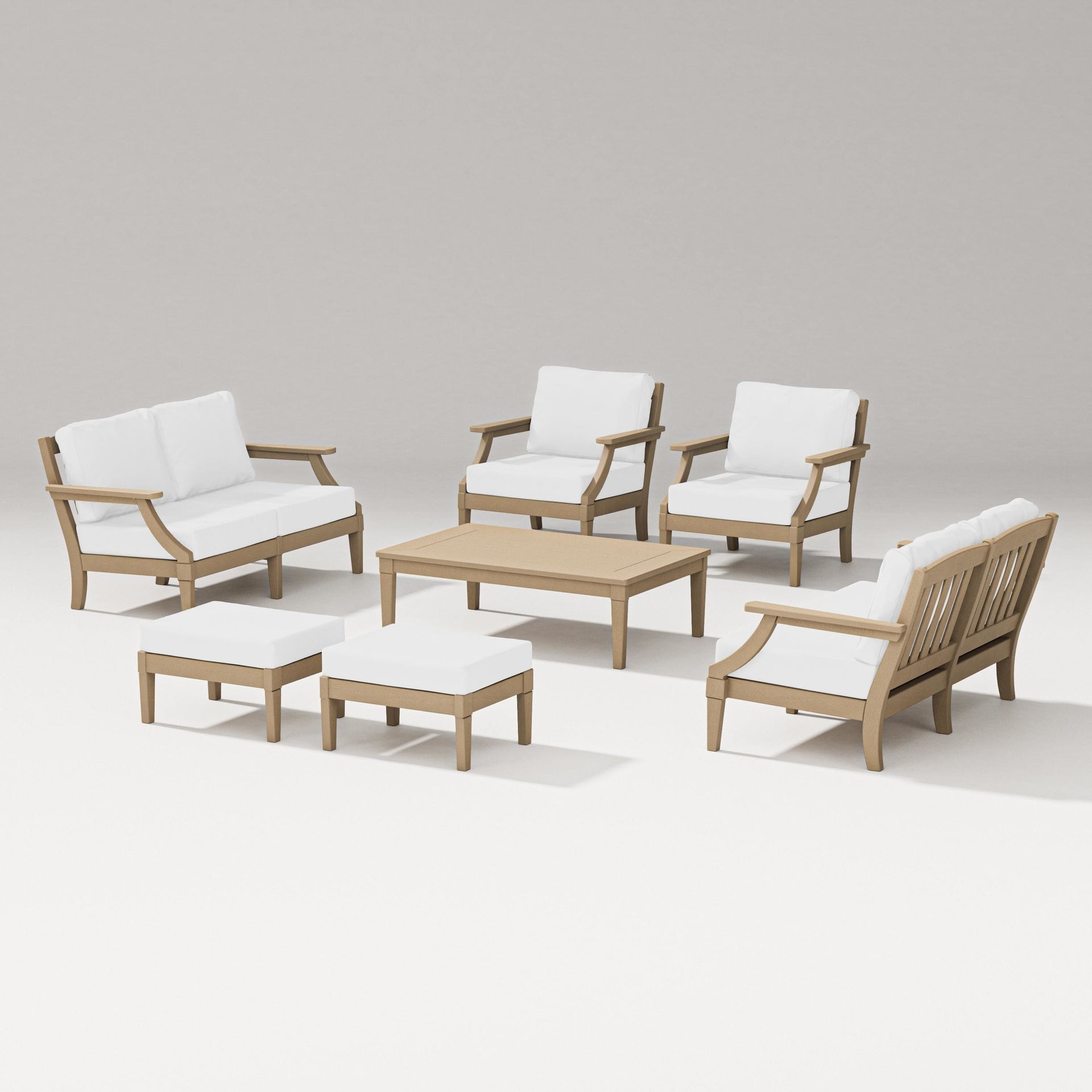 Estate 7-Piece Lounge Loveseat Set
