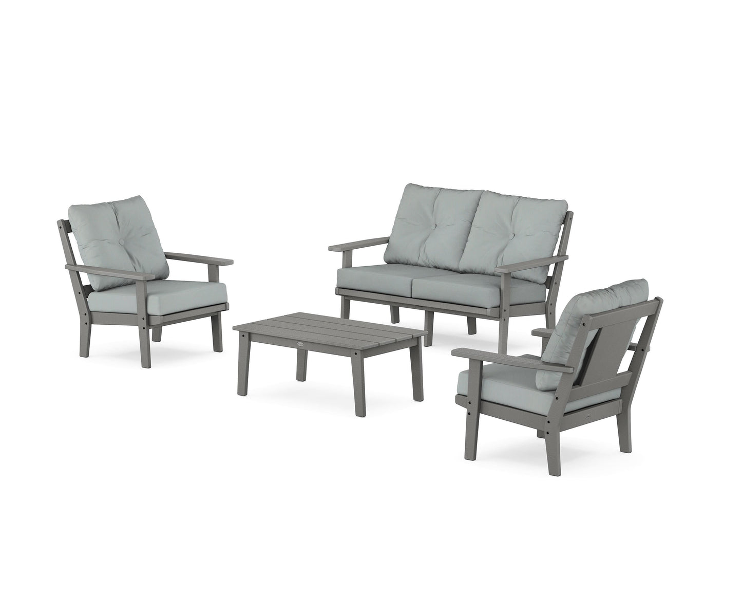 Prairie 4-Piece Deep Seating Set with Loveseat