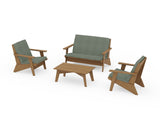Riviera Modern Lounge 4-Piece Set