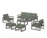 EDGE Sectional 8-Piece Lounge Sofa Set
