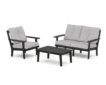 Oxford 3-Piece Deep Seating Set with Loveseat