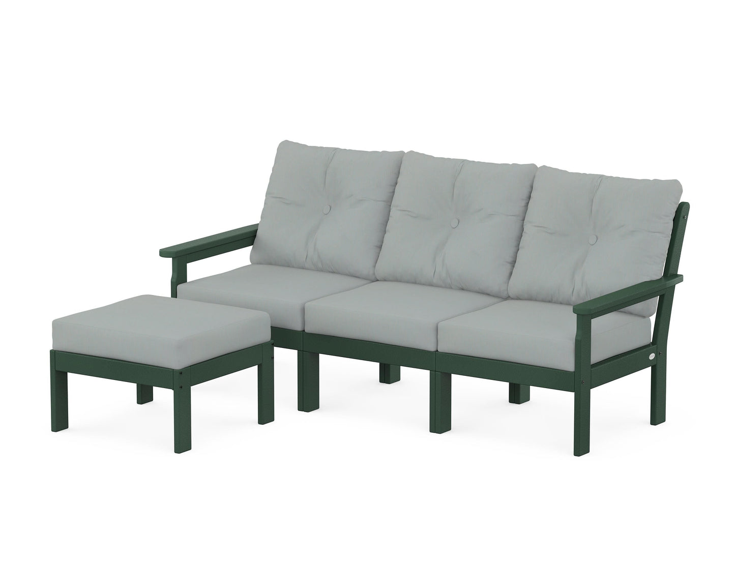 Vineyard 4-Piece Sectional with Ottoman